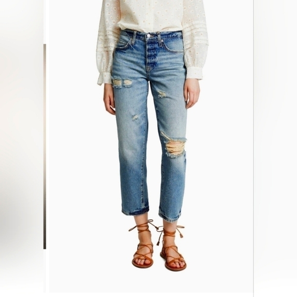 Free People Ankle Length Jeans - Picture 1 of 7